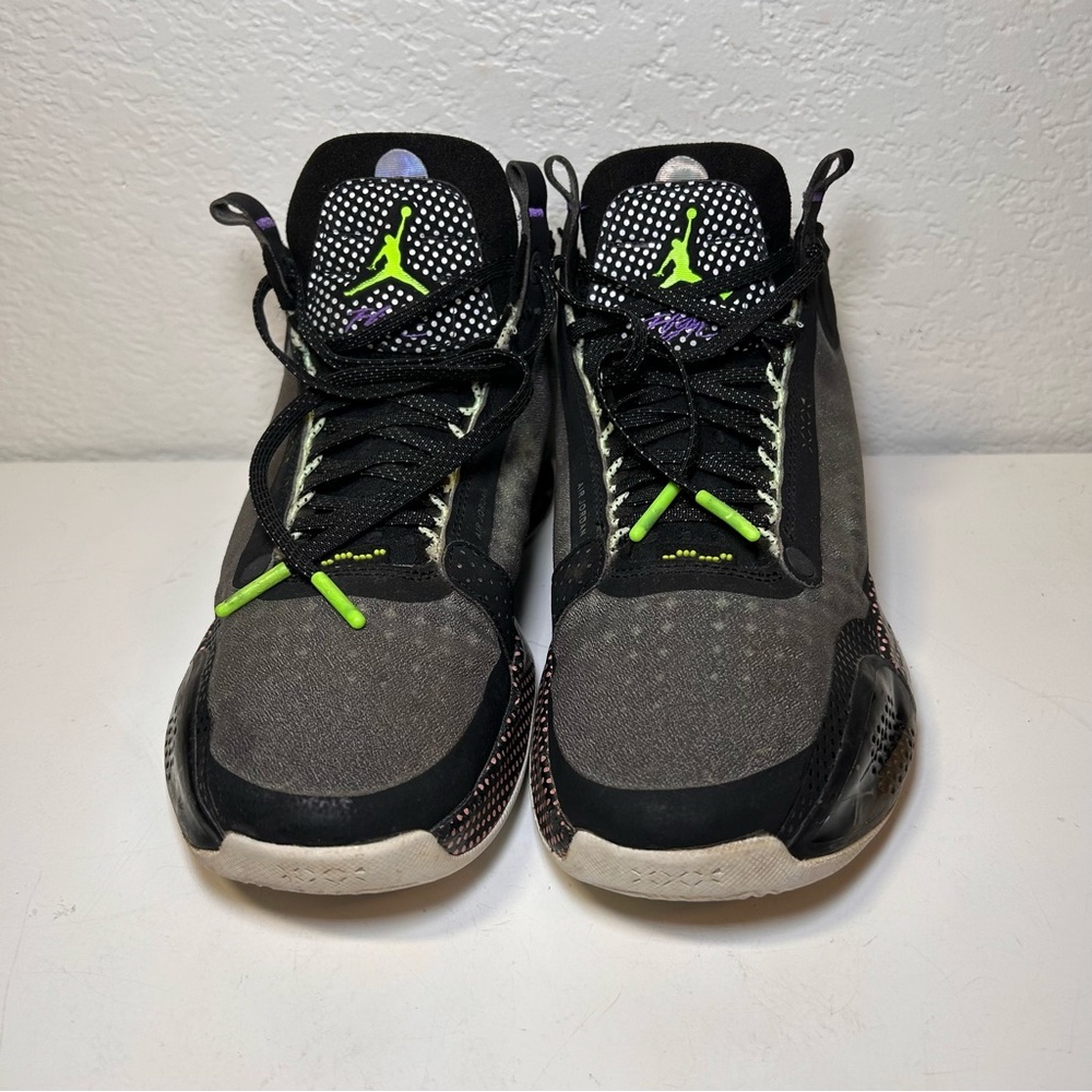 NIKE AIR JORDAN 34 LOW VAPOR GREEN SHOES Women’s 8 Kids 6.5Y